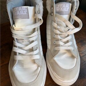 Star Wars Ground Up Rebel Princess Leia Hoth Women's Sneaker Boot Hybrid